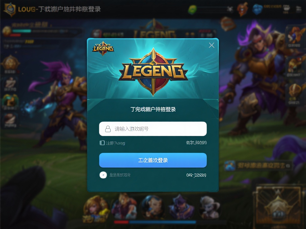 LOL官方网站账号注册流程详解 四、下载客户端并登录
完成注册后,返回